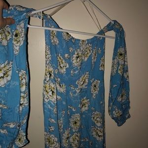 Floor length summer dress